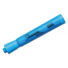 Load image into Gallery viewer, SH25010 Sharpie Thick Highlighter, Fluorescent Blue Color, Chisel Tip, Box 12pcs.