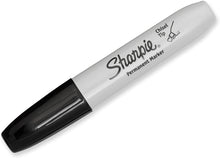 Load image into Gallery viewer, SH38201 Sharpie Permanent Marker, Broad Tip, Black, Box 12pcs.