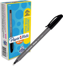 Load image into Gallery viewer, PM1951257 Paper Mate InkJoy 100ST - Ballpoint pen medium point, black color, Box 12pcs.
