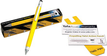Load image into Gallery viewer, Monte Verde Tool Pen Pencil 0.9 mm Yellow 9 Function Pen