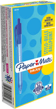 Load image into Gallery viewer, PM1951253 Paper Mate InkJoy 100RT - Retractable ballpoint pen medium point, blue color, Box 12pcs.