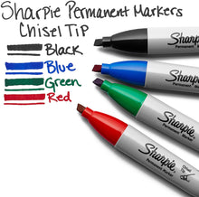 Load image into Gallery viewer, SH38201 Sharpie Permanent Marker, Broad Tip, Black, Box 12pcs.