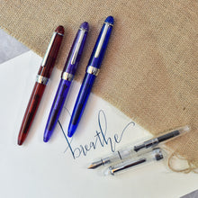 Load image into Gallery viewer, MONTEVERDE USA MONZA 3 FOUNTAIN PEN SET (M, F, OMNIFLEX)