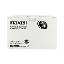 Load image into Gallery viewer, Maxell AA Alkaline Batteries AA 2-Pack