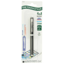 Load image into Gallery viewer, MVS114 - MonteVerde   -   4 in 1 LASER PEN 365 EVERYDAY Collection, assorted colors, Box X 36pcs.
