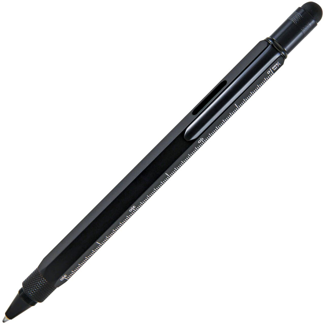 Monte Verde Tool Pen Ballpoint Black 9 Function Pen