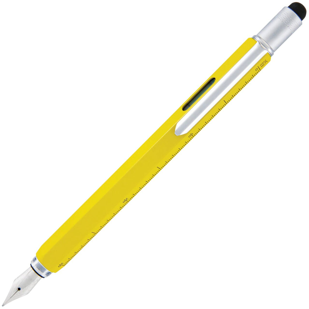 Monte Verde Tool Pen Fountain Pen Yellow 9 Function Pen