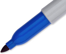 Load image into Gallery viewer, SH30003 Sharpie Permanent Marker, Fine Point, Blue, Box 12pcs.
