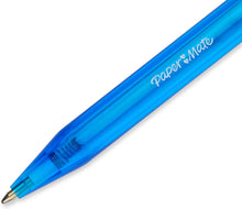 Load image into Gallery viewer, PM1951253 Paper Mate InkJoy 100RT - Retractable ballpoint pen medium point, blue color, Box 12pcs.
