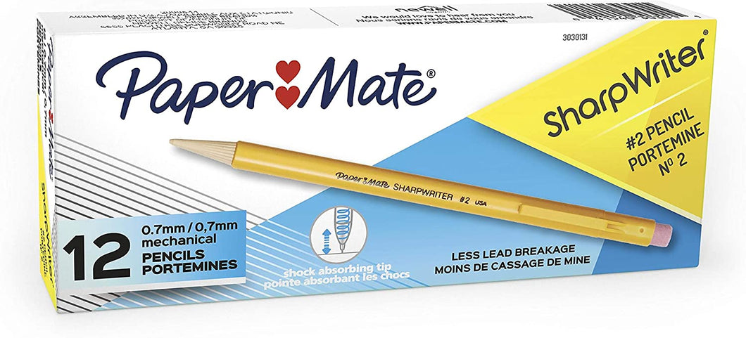 PM3030131 Paper Mate Paper Mate Sharpwriter - Mechanical Pencil, Box 12pcs.