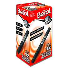 Load image into Gallery viewer, BE1775817 BEROL PM Marcadores Permanentes Caja 12pcs, $11.50 / Precio unidad $0.95
