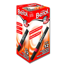 Load image into Gallery viewer, BE1775817 BEROL PM Marcadores Permanentes Caja 12pcs, $11.50 / Precio unidad $0.95
