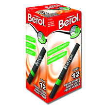 Load image into Gallery viewer, BE1775817 BEROL PM Marcadores Permanentes Caja 12pcs, $11.50 / Precio unidad $0.95
