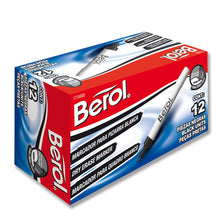 Load image into Gallery viewer, BE1776830 BEROL DE Marcadores para PIZARRA BLANCA Borrables Caja 12pcs, $9.10 / Precio unidad $0.76
