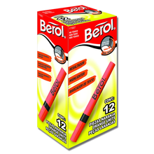 Load image into Gallery viewer, BE1776635 BEROL HL Resaltador Caja 12pcs, $11.50 / Precio unidad $0.95
