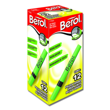 Load image into Gallery viewer, BE1776635 BEROL HL Resaltador Caja 12pcs, $11.50 / Precio unidad $0.95
