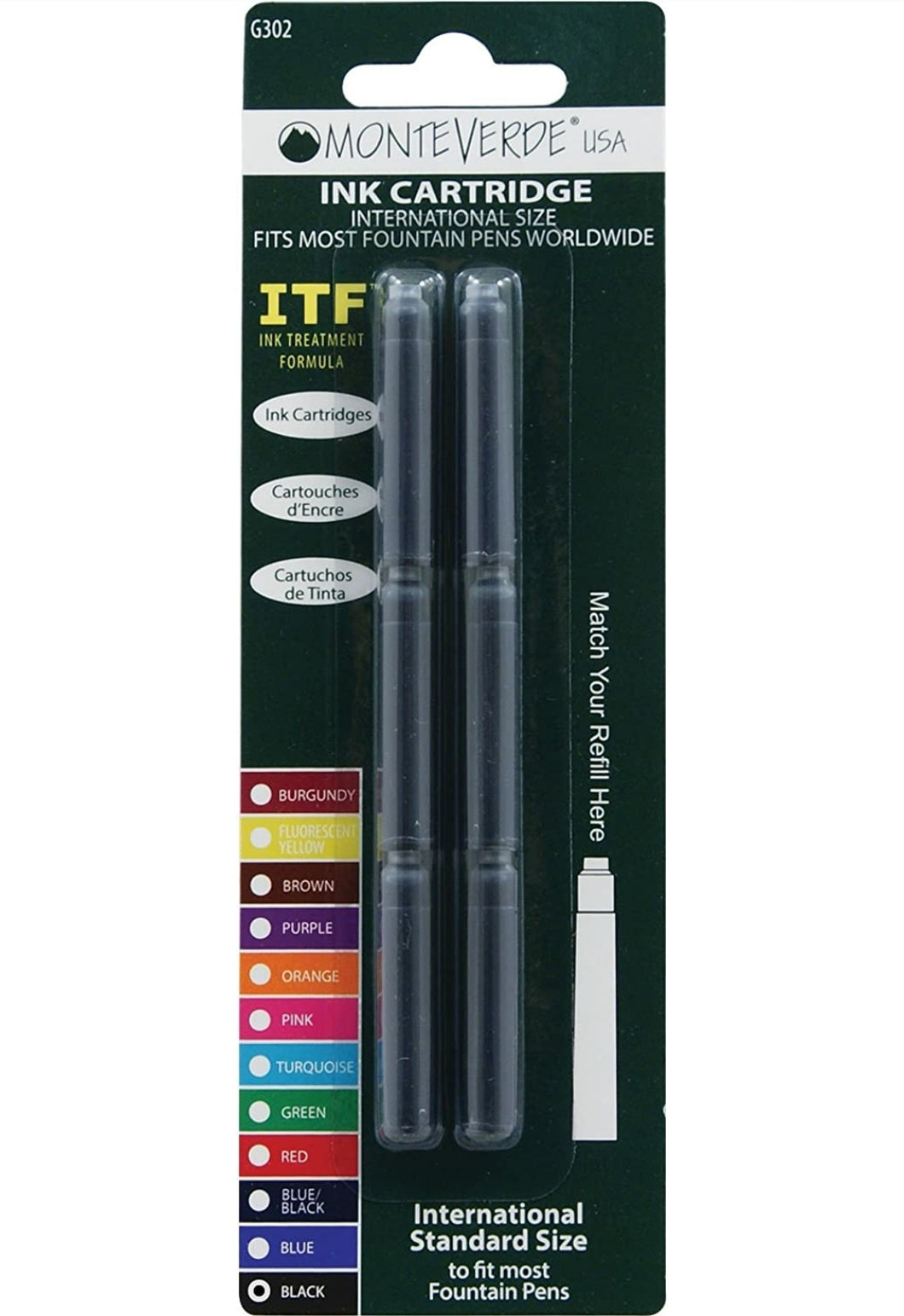 Fountain pen Refill standard Black