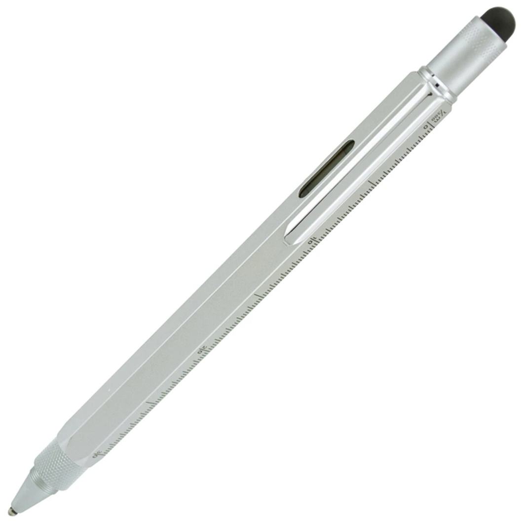 Monte Verde Tool Pen Ballpoint Silver 9 Function Pen