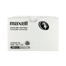 Load image into Gallery viewer, Maxell AA Alkaline Batteries AA 2-Pack
