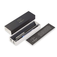 Load image into Gallery viewer, Parker Jotter Fountain Pen, Stainless Steel Body, Black
