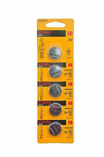 Load image into Gallery viewer, KODAK CR2016 Lithium Button Cell Battery 5 Pack
